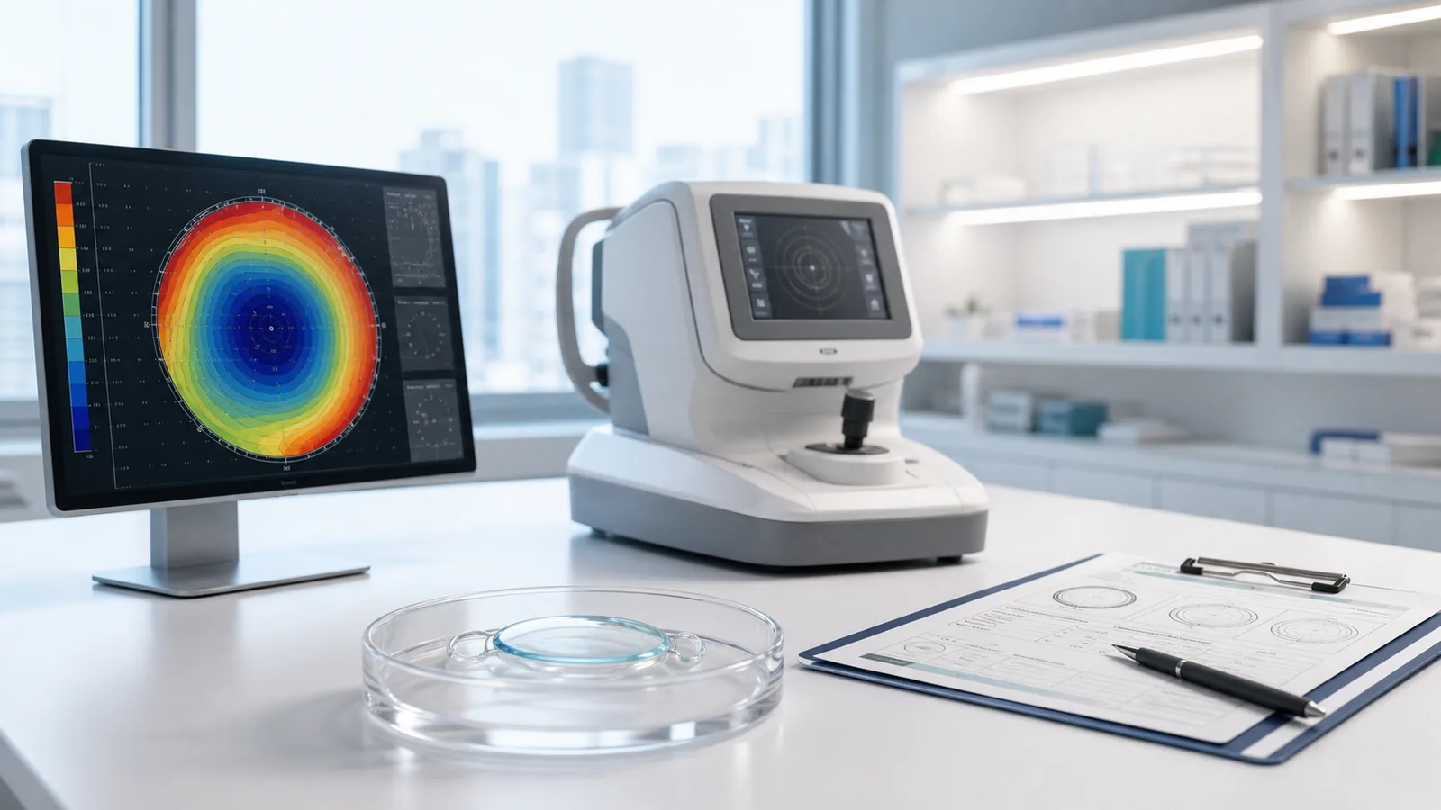 Ophthalmology planning tools representing a balanced comparison of SMILE, LASIK, PRK and ICL pathways in China